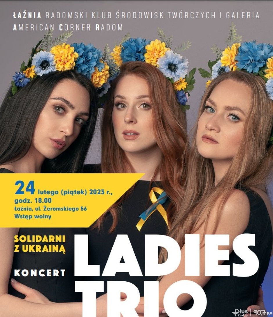 Solidarni z Ukrainą. Koncert Ladies Trio