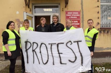 Protest w Wierzbicy