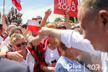 Prezydent Andrzej Duda w Goździe: Do upadłego będę bronił wszystkiego tego, co macie