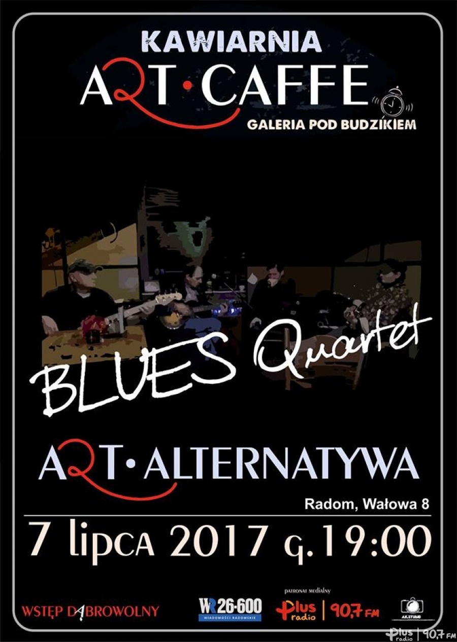 Blues w Art- Caffe