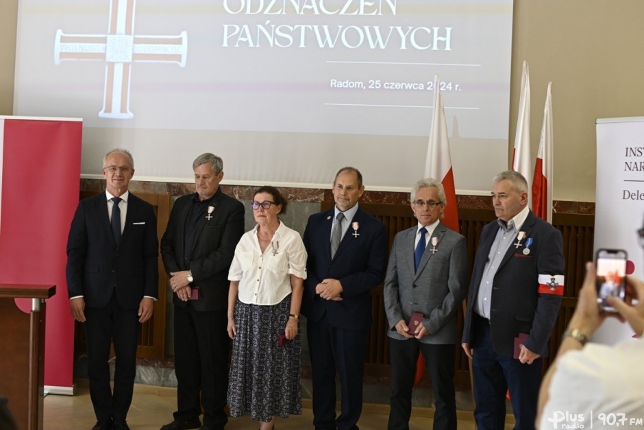 Działacze opozycji antykomunistycznej odznaczeni Krzyżami Wolności i Solidarności