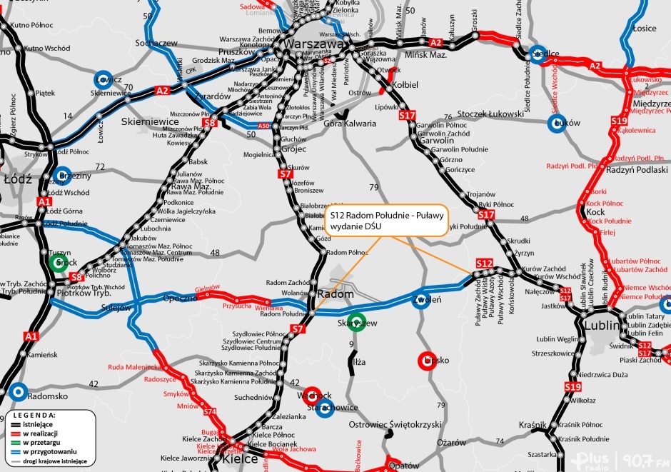 Jest decyzja środowiskowa dla budowy S12