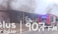 Pożar hali magazynowej w Skarżysku-Kamiennej