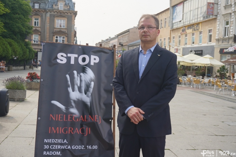 Stop nielegalnej imigracji! Protest w Radomiu