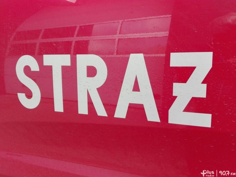 Spłonął samochód