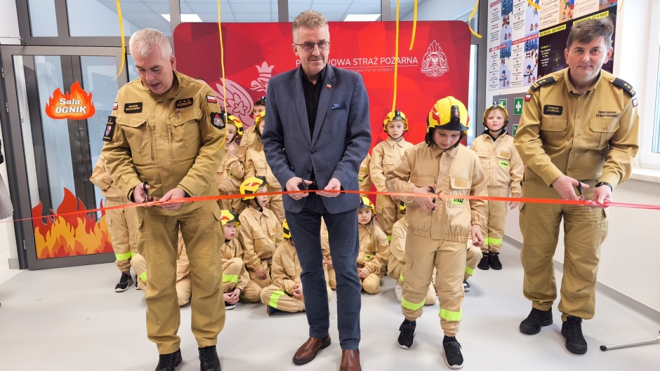 Ognik w Końskich już działa
