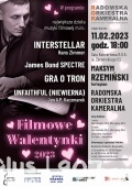 Filmowe Walentynki. Koncert Radomskiej Orkiestry Kameralnej