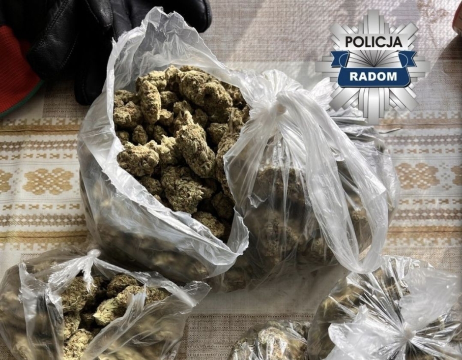 Kryminalni zabezpieczyli blisko 5 kg narkotyk&oacute;w