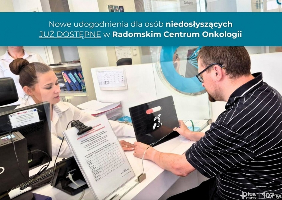 Udogodnienia dla osób niedosłyszących w Radomskim Centrum Onkologii