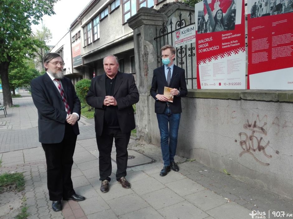 W solidarności z Białorusią. Plenerowa wystawa w Radomiu