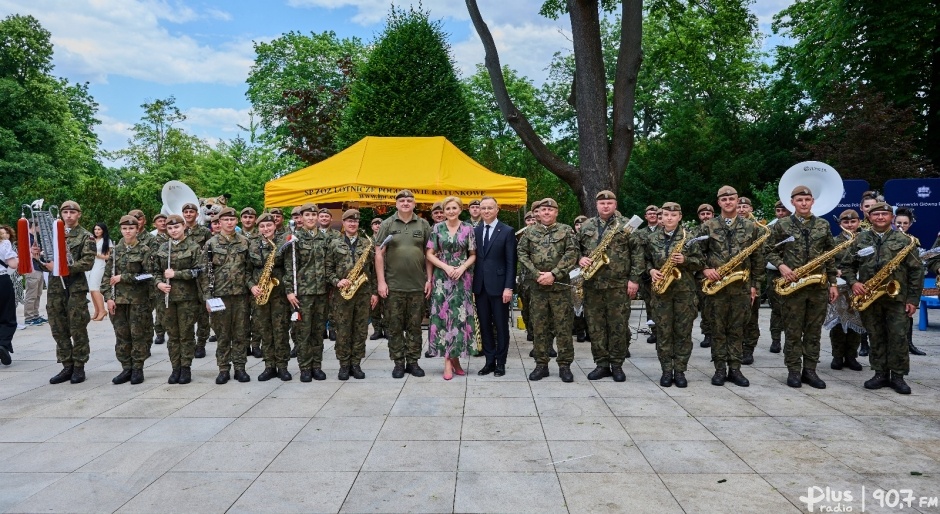 Orkiestra WOT zagrała przed prezydentem i premierem