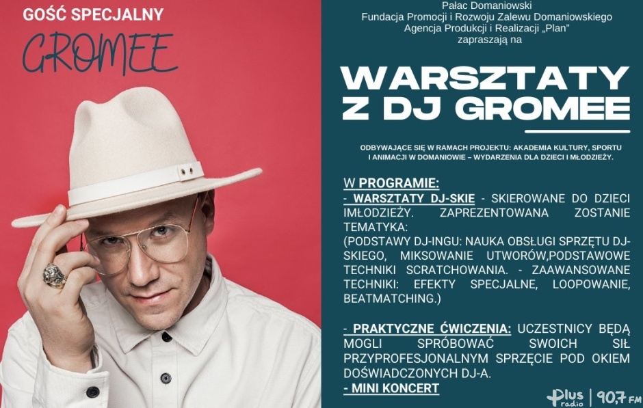 Warsztaty z Gromeem dla dzieci i młodzieży