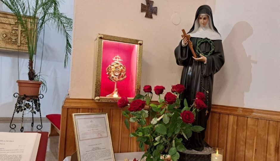 To już dziś - kolejne spotkanie ze św. Ritą w Nieświniu!