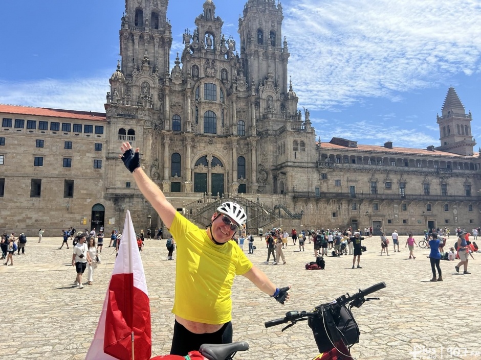 Na rowerze z Radomia dotarł do Santiago de Compostela!