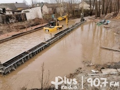 Szabasówka zalała most w Pawłowie