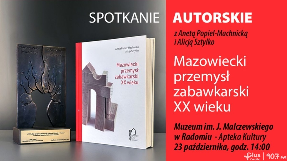 O przemyśle zabawkarskim nie tylko w Radomiu. Spotkanie w Aptece Kultury