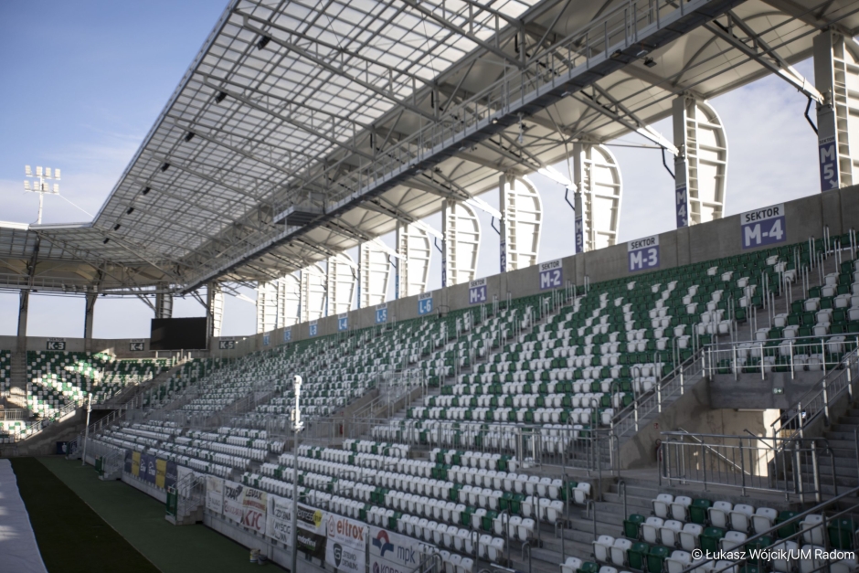 Wszystkie trybuny są gotowe