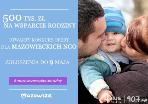 Samorząd Mazowsza wspiera rodziny