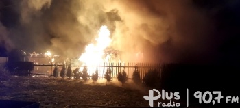 Pożar w gminie Stąporków
