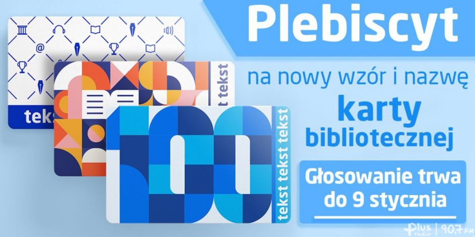 Plebiscyt na nowy wzór i nazwę karty bibliotecznej