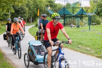 Więcej rowerzystów w Sielpi