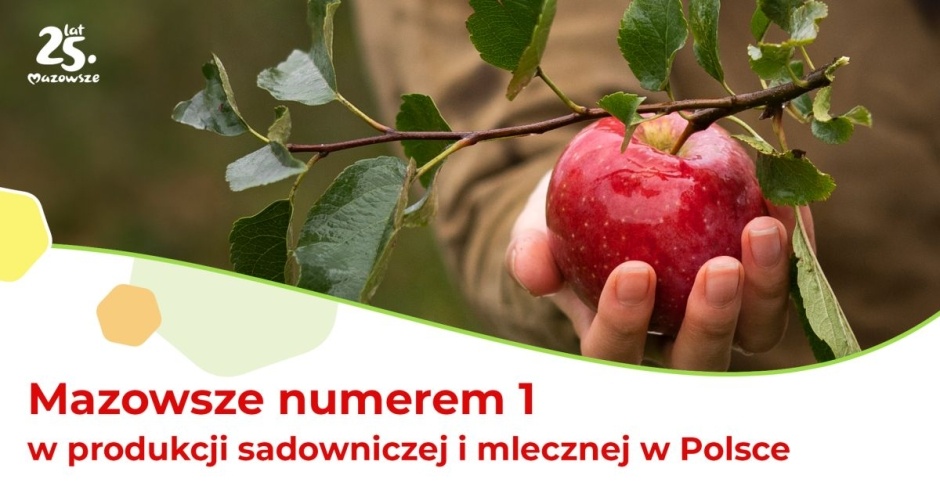 Prawie połowa polskich owoców pochodzi z Mazowsza!