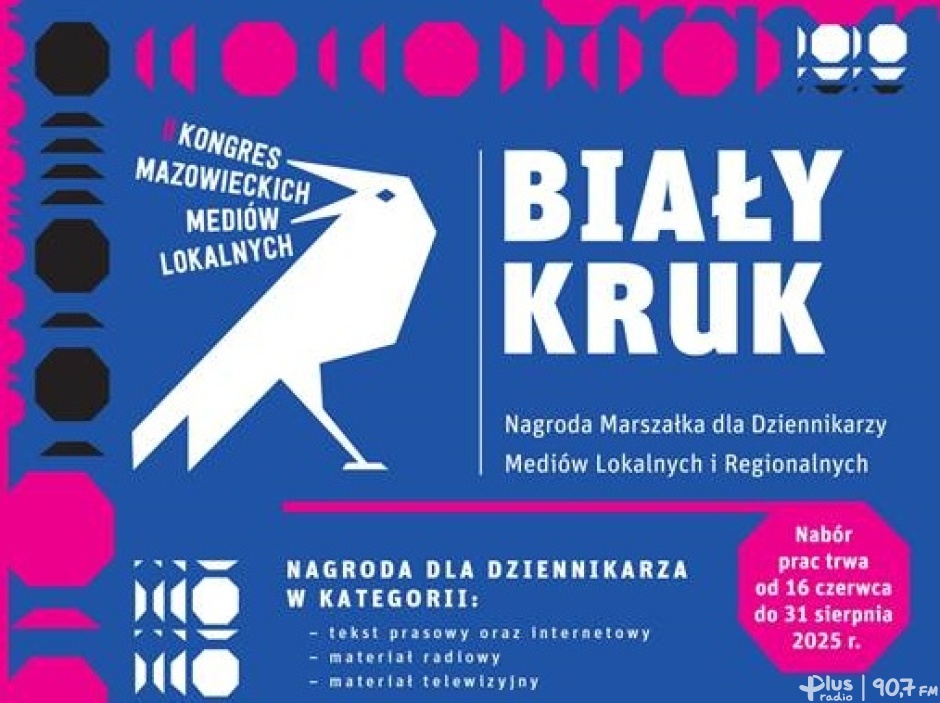 „Biały Kruk” dla dziennikarzy mediów lokalnych – ostatnie dni na zgłoszenia!