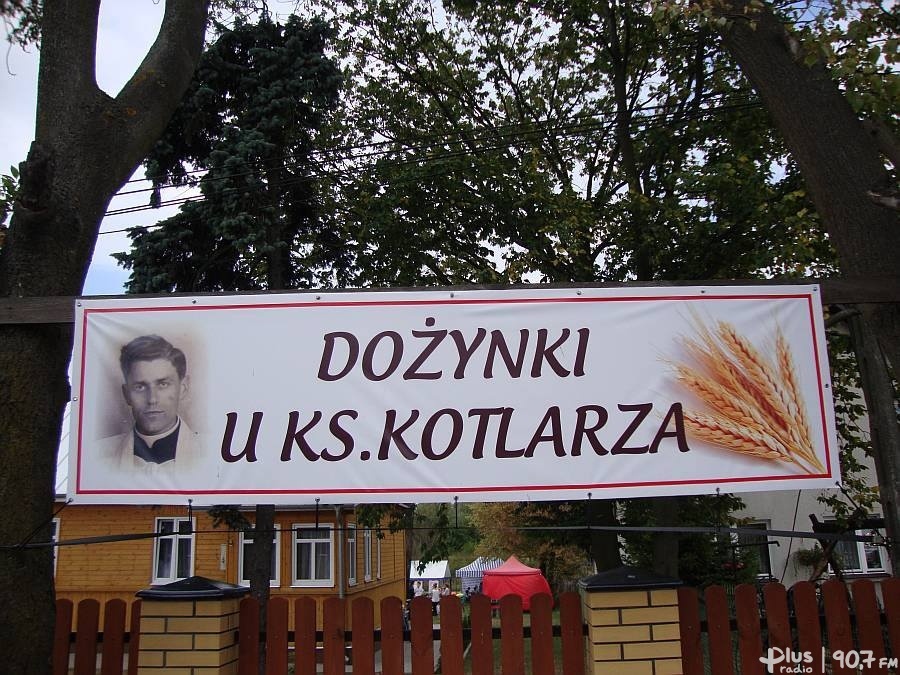 Dożynki u ks. Kotlarza