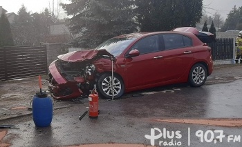 Wypadek w Orońsku. Trzy osoby ranne