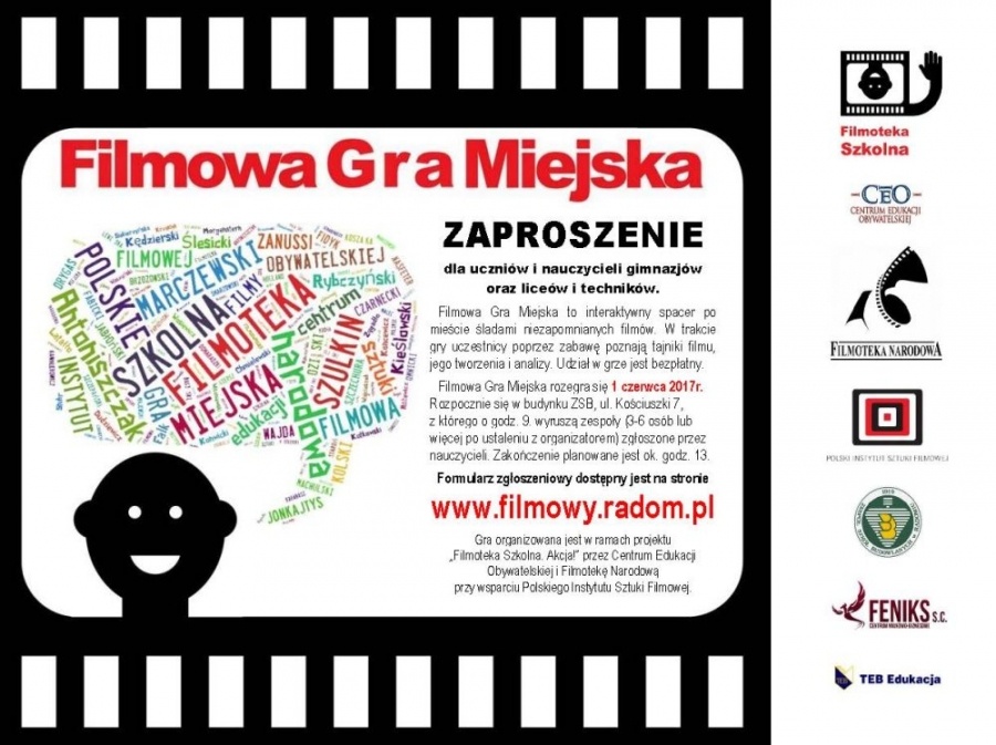 Filmowa Gra Miejska już jutro