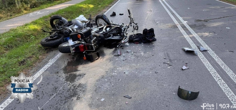 Śmiertelne zderzenie motocykli