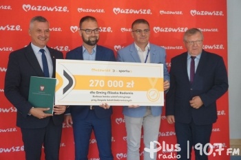 Samorząd województwa mazowieckiego dofinansuje 26 inwestycji sportowych
