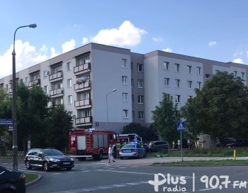 Zderzenie auta i skutera na Zbrowskiego. Jedna osoba ranna