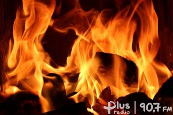 Pożar sauny w Jedlińsku