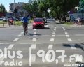Pierwszy w Radomiu wlot na skrzyżowanie ze światłami tylko dla rowerów