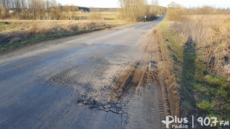 Kto naprawi zniszczoną drogę Sukowska Wola-Gutów?