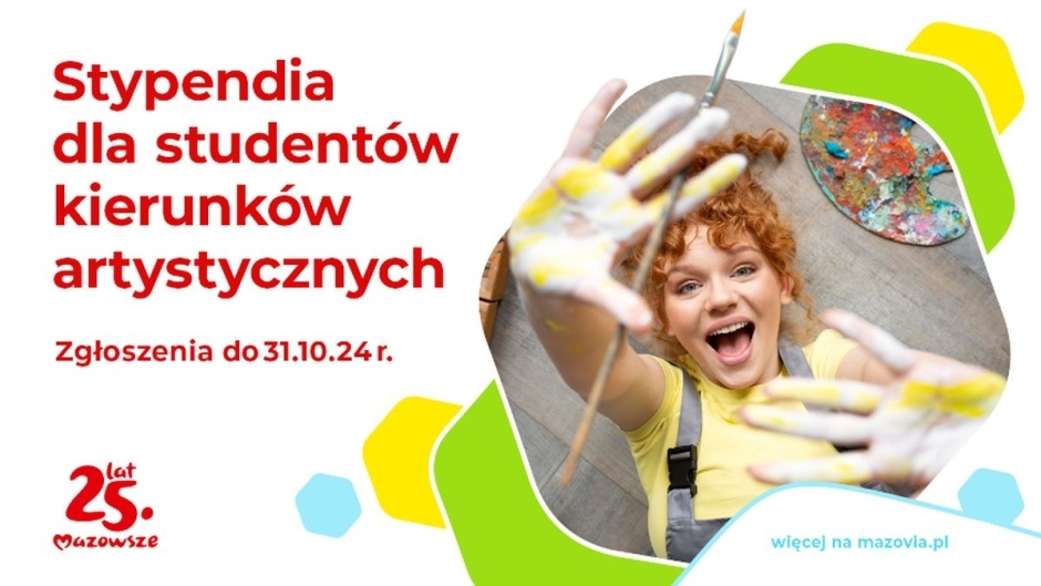 Stypendia czekają. Wsparcie dla utalentowanych twórców z Mazowsza