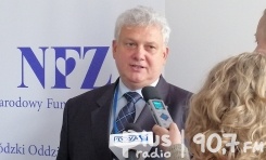 Dyrektor ŁOW NFZ ds. medycznych Robert Wilanowski