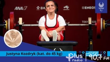 Paraolimpiada: Justyna Kozdryk zdobyła brąz w podnoszeniu ciężarów