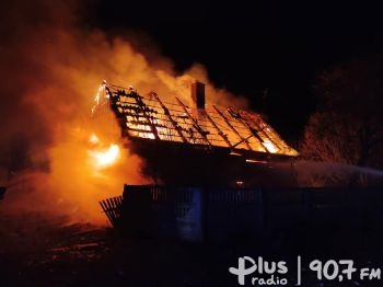 Nocne pożary w gminie Wierzbica
