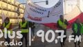 Energetycy z Kozienic protestują w Luksemburgu