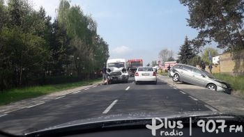 [AKTUALIZACJA] Wypadek na ulicy Kozienickiej.