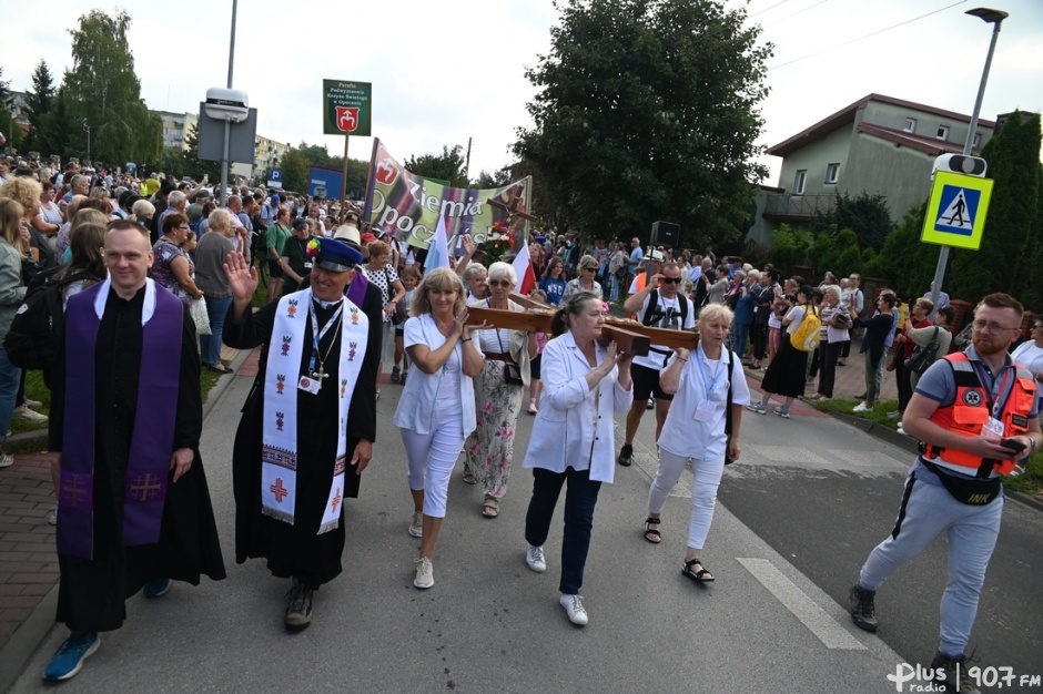 Opocznianie w drodze na Jasną Górę