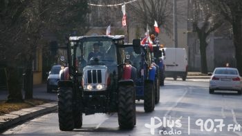 Rolnicy protestują na ulicach Kozienic