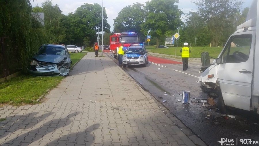 Wypadek na ul. Starokrakowskiej