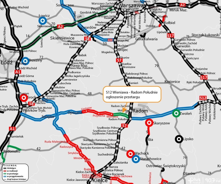Ruszamy z przetargiem na kolejny odcinek S12