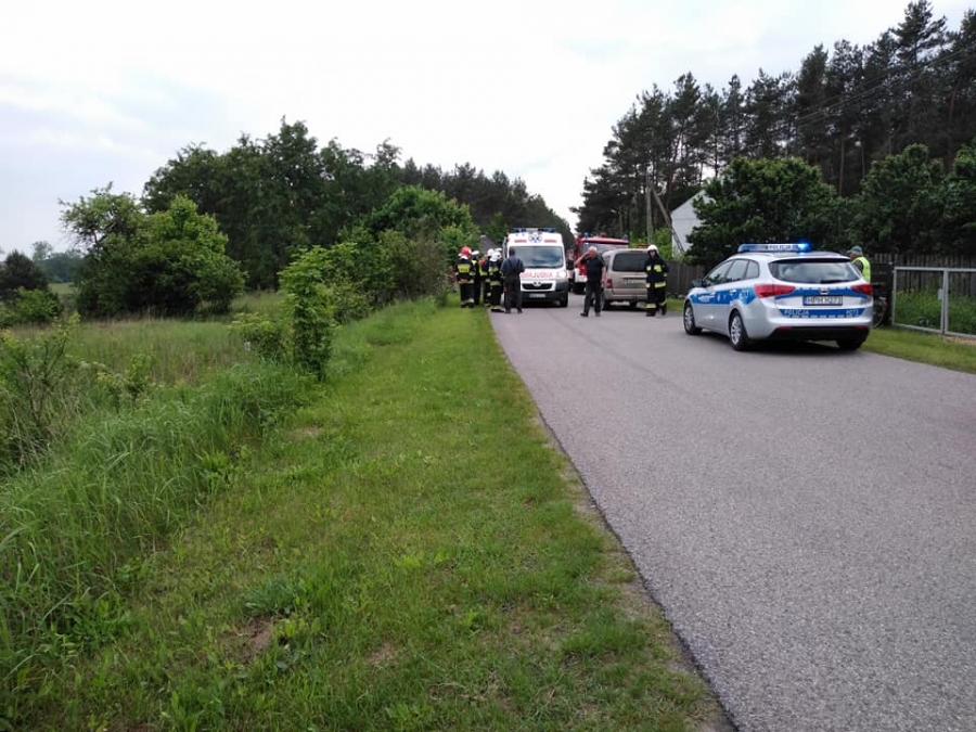 Potrącenie dziecka w Borowie