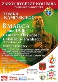 Tomek Kamiński zaśpiewa w Pionkach