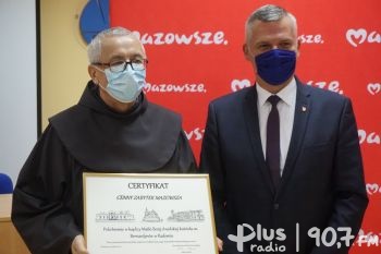 Ponad 1,4 mln zł od samorządu Mazowsza na zabytki