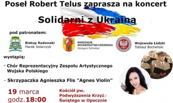 Solidarni z Ukrainą w Opocznie